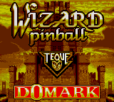 Заставка игры Wizard Pinball